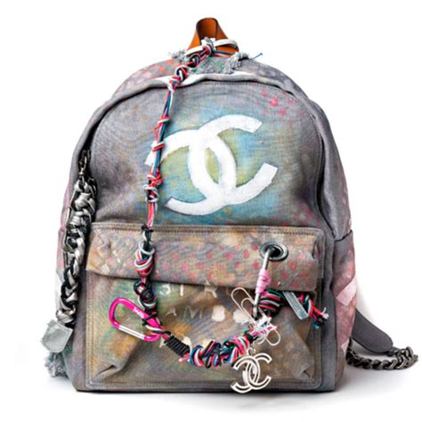 aliexpress chanel backpack|Chanel canvas backpack.